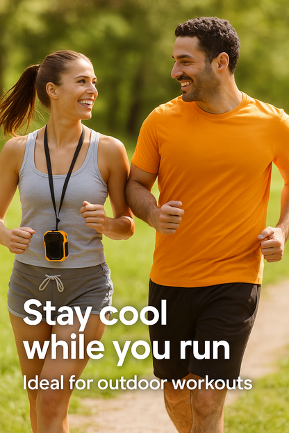 Airon TurboWaist™ (Waist Fan  Lighting with 6000Mah Power Bank