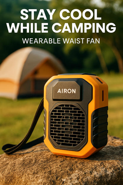 Airon TurboWaist™ (Waist Fan  Lighting with 6000Mah Power Bank